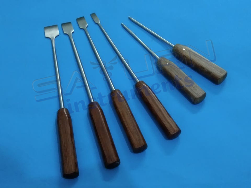 Bone Chisel Wire Passer Drill Guides Screw Driver Surgical Orthopedic 20 pcs set