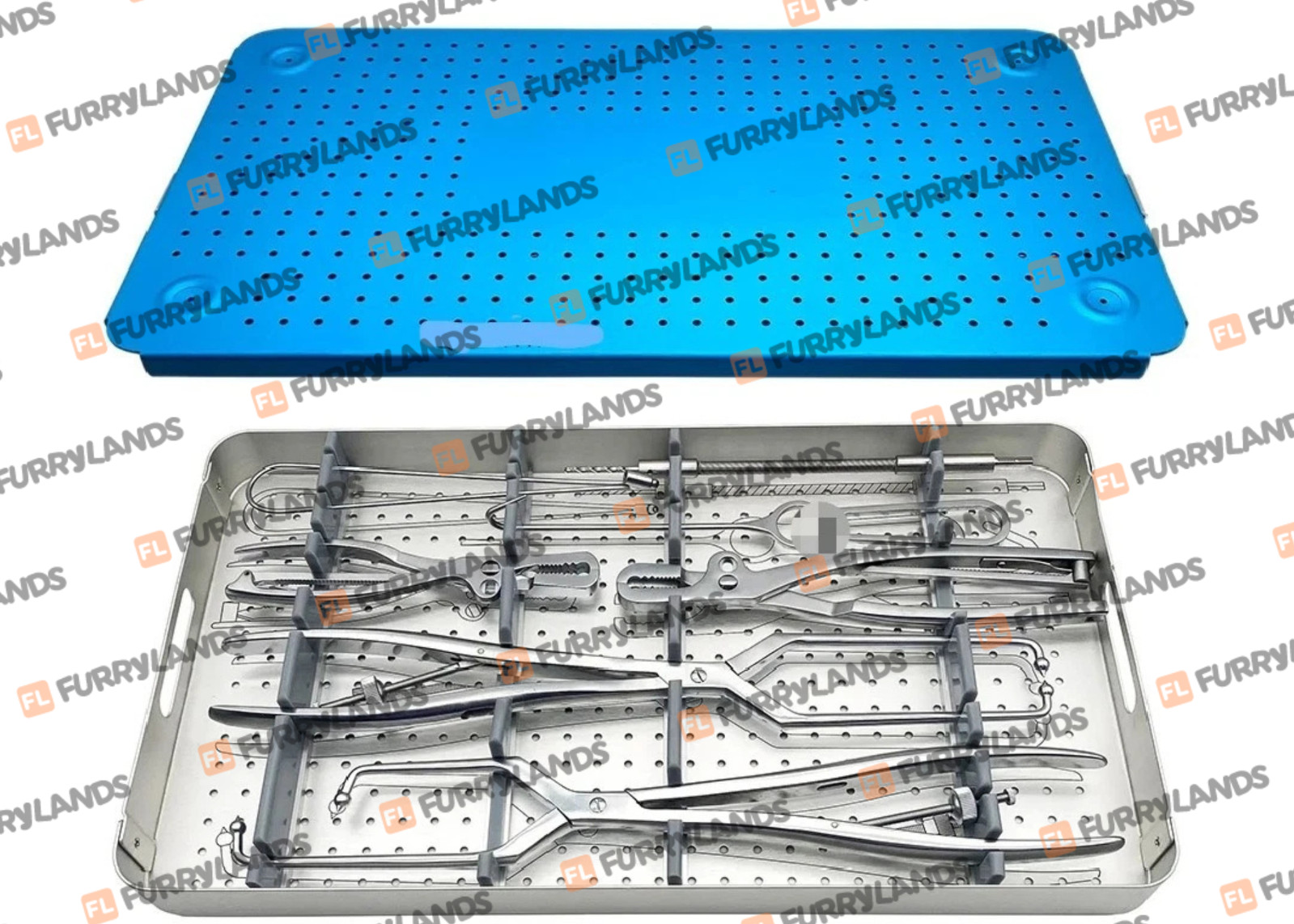 Orthopedic Pelvic Reconstruction Plate Instrument Set