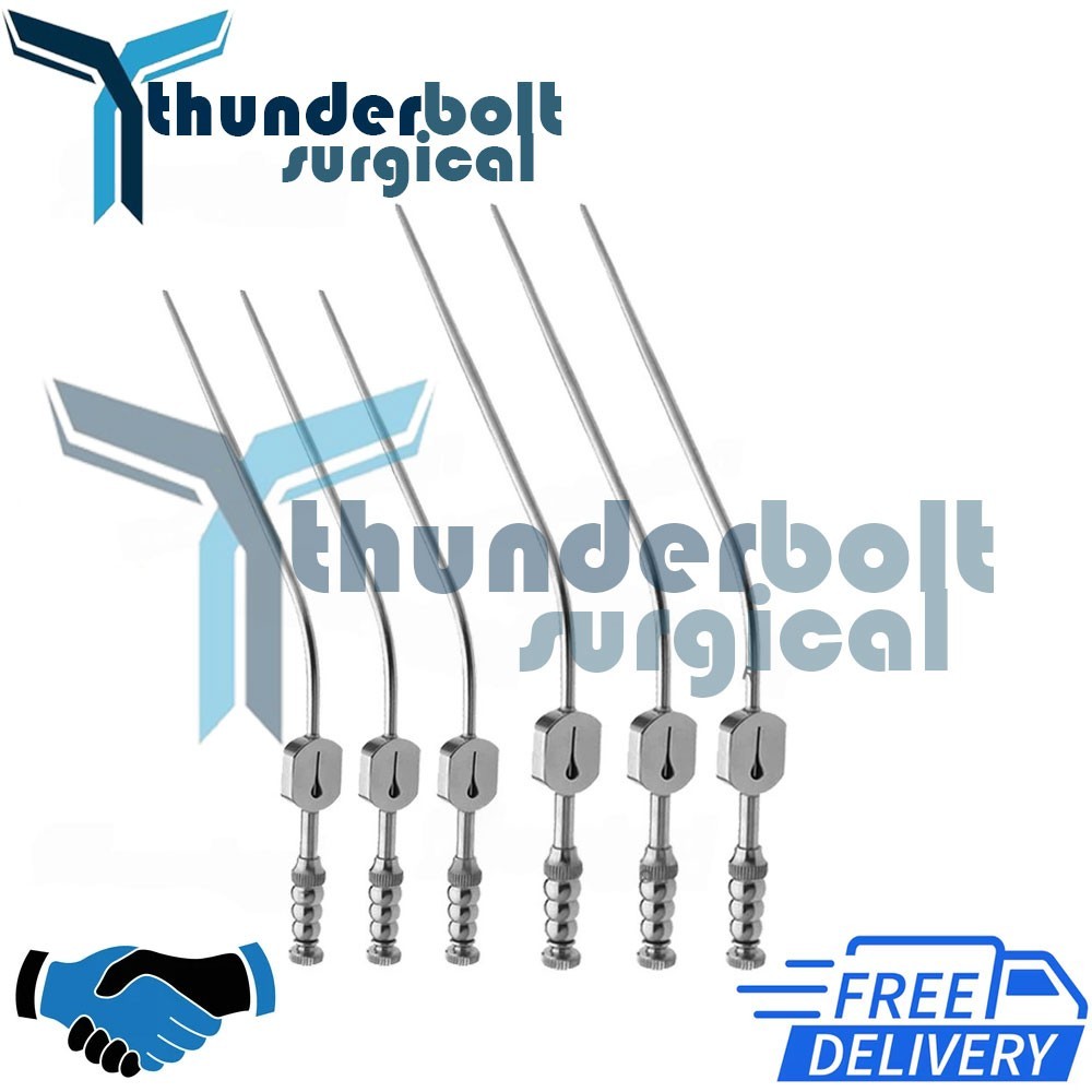 Fukushima Teardrop Suction Tube Fr 3,5,7 Medium & Large 6 PCs Set Surgical Store