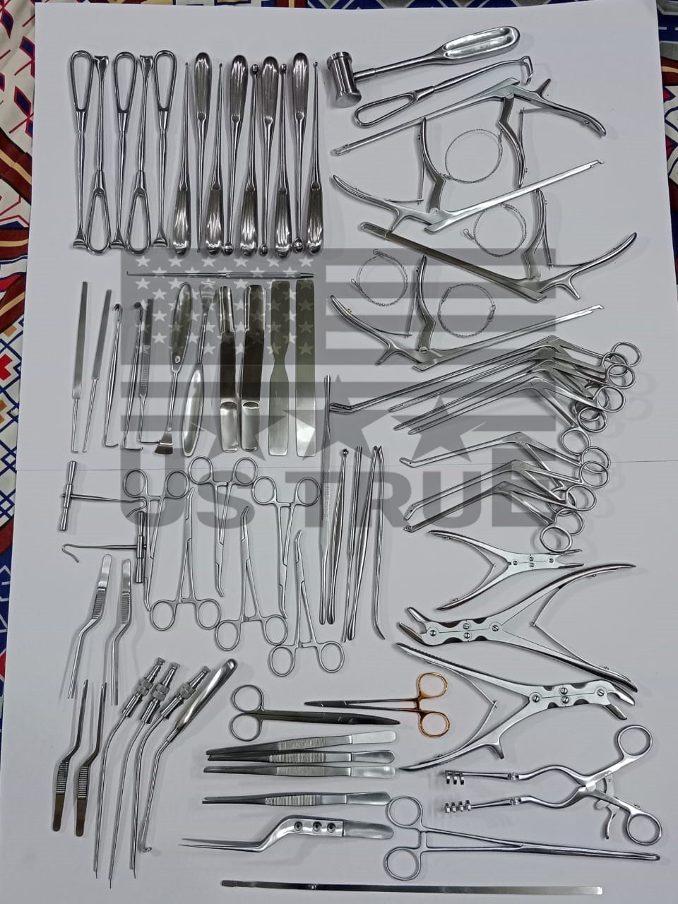 Basic Craniotomy Set of 78 Pcs Surgical Instruments Fine Quality
