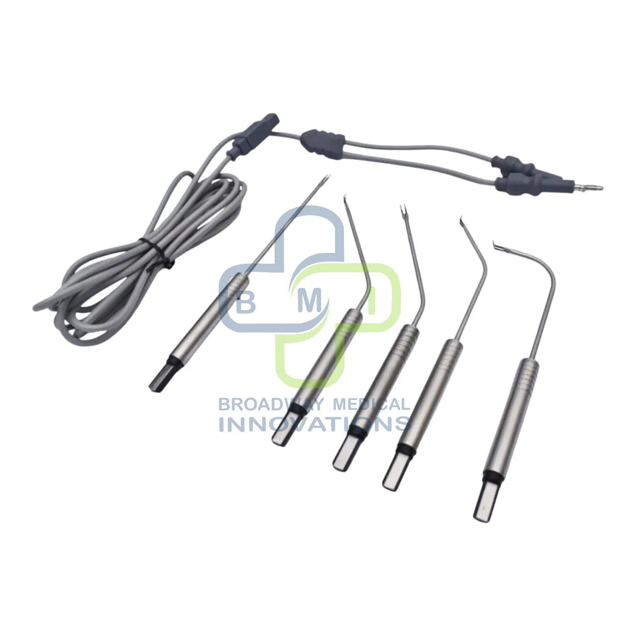 Bipolar Electrodes Set Electro Surgical ENT instruments High Quality