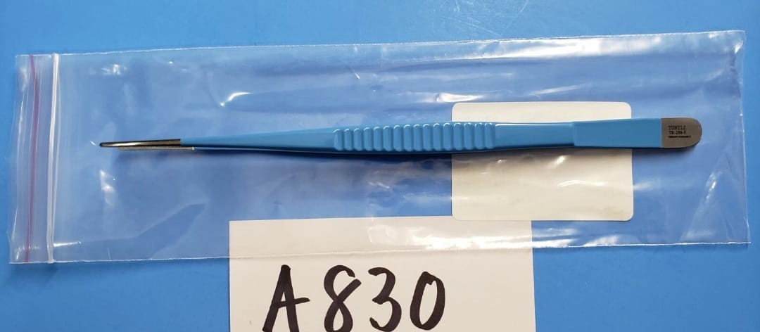 TR-258-E Debakey Tissue Forceps 9.5″ Blue Insulated 2mm Tip (Premium Quality)