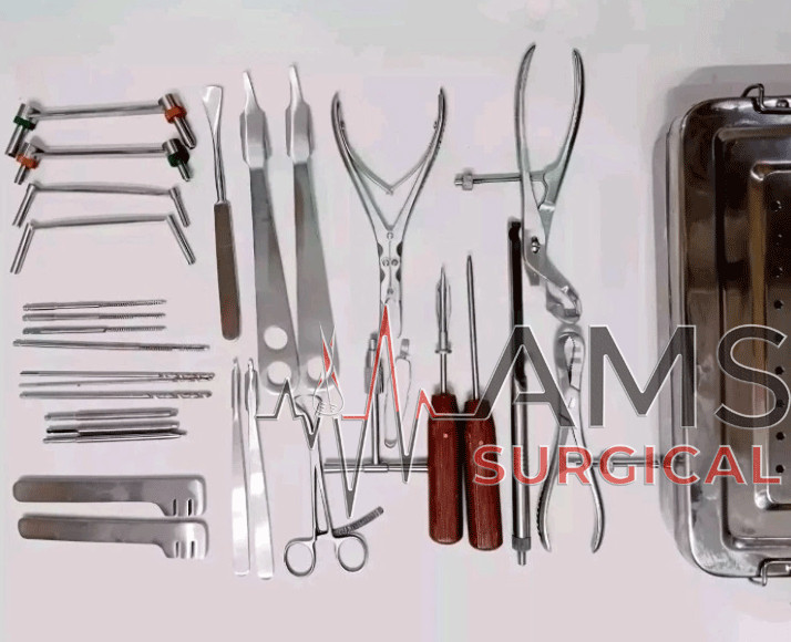 Small Fragment Instruments Orthopedic Surgical Instruments Set 30 Pcs