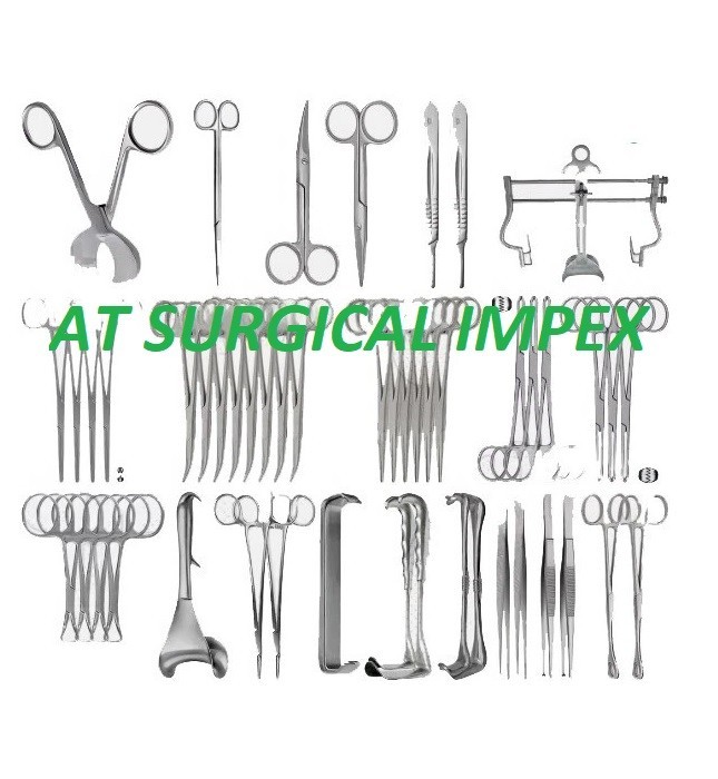 50 Pcs Custom C-Section Surgical Instruments Set OB GYN German Steel Kit