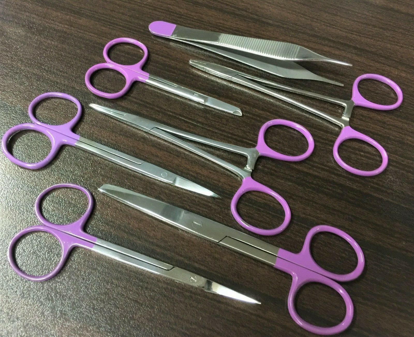 Set of 7 Pieces Basic Minor Surgery Instruments Kit Surgical.