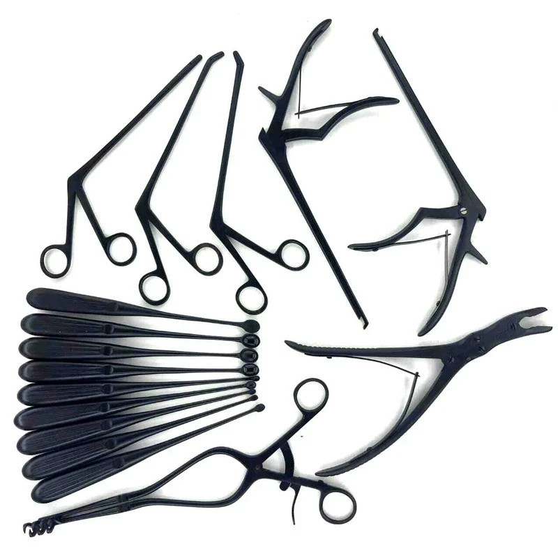 Basic Laminectomy 16 PCS Surgical Set Black Coated OR Grade Instruments