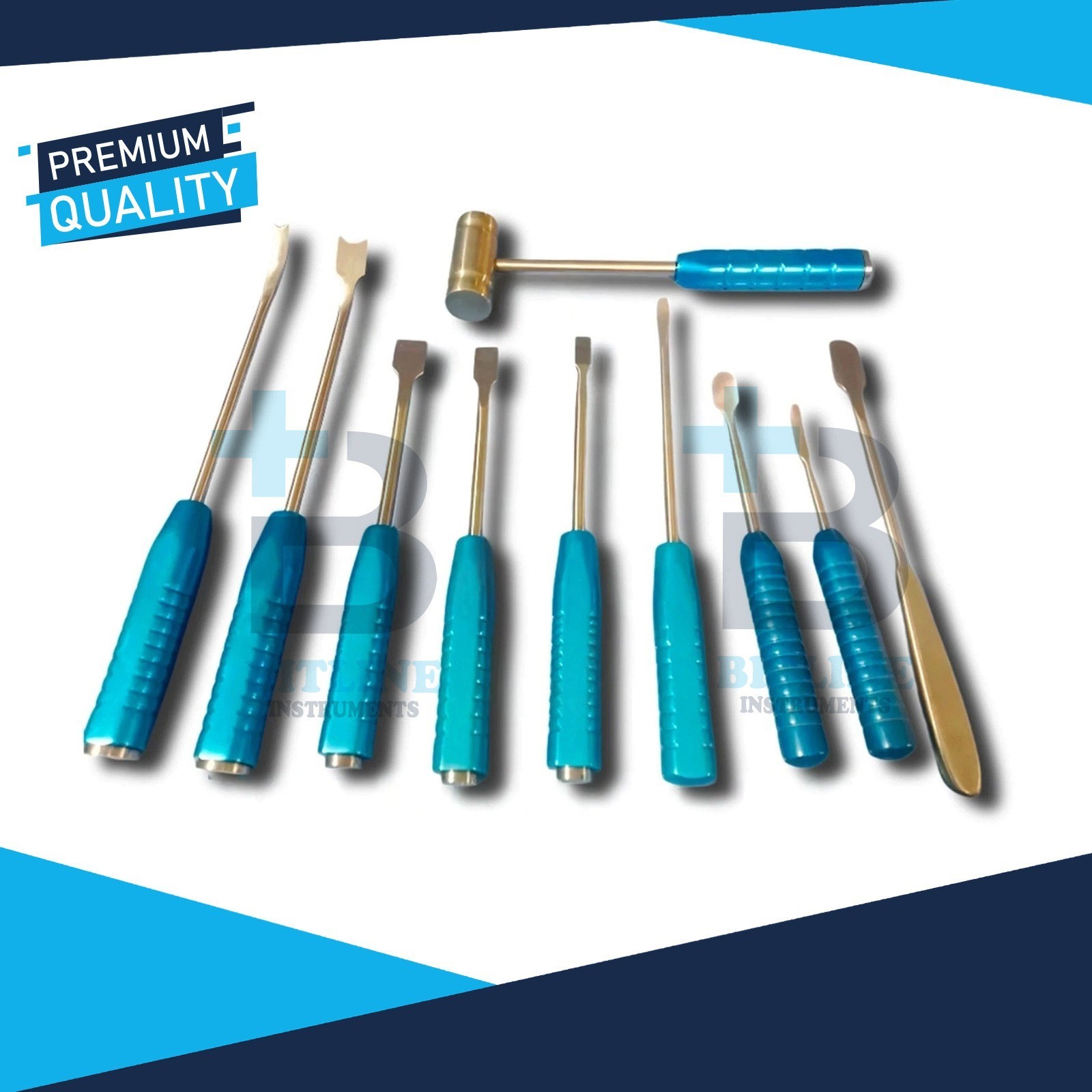 Periacetabular Osteotomy Instruments Set 10 Pcs Orthopedic Surgical Tools
