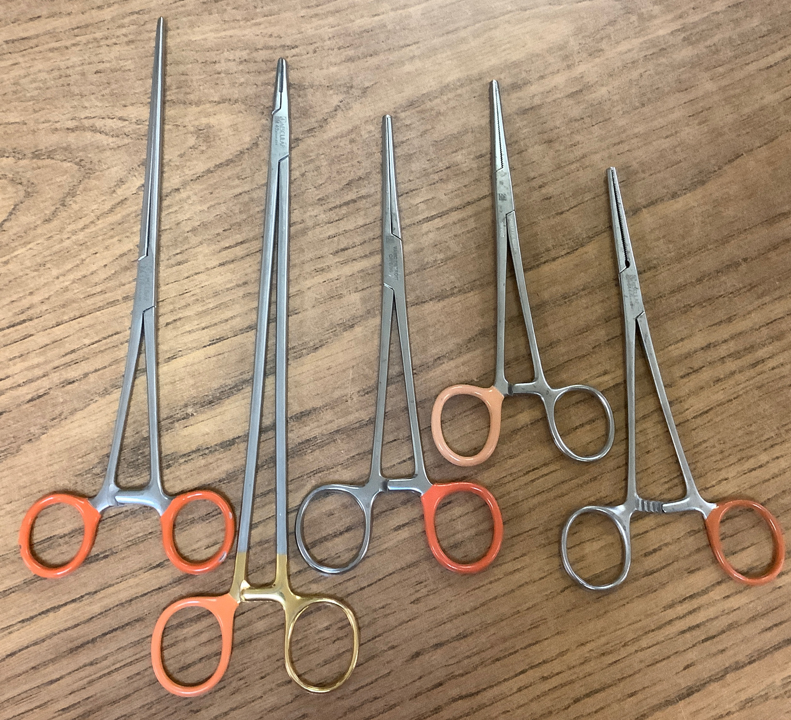 Lot of 5 Surgical Needle Holders | Aesculap Jarit V Mueller