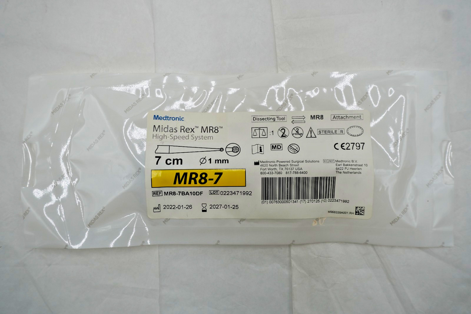 Medtronic Midas Rex MR8 Bur MR8-7BA10DF