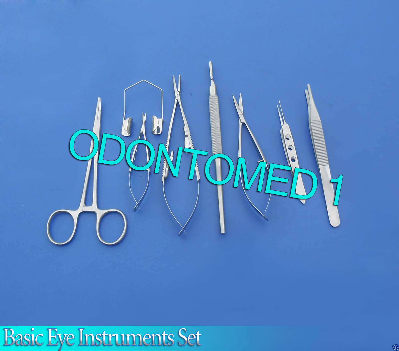 8 Pc O.r Grade Basic Eye Veterinary Micro Surgical Ophthalmic Instruments Kit #2