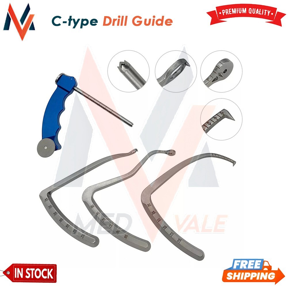 C-type Drill Guide Sight Knee Ligament Shoulder Femoral Tibia Aimer Guider