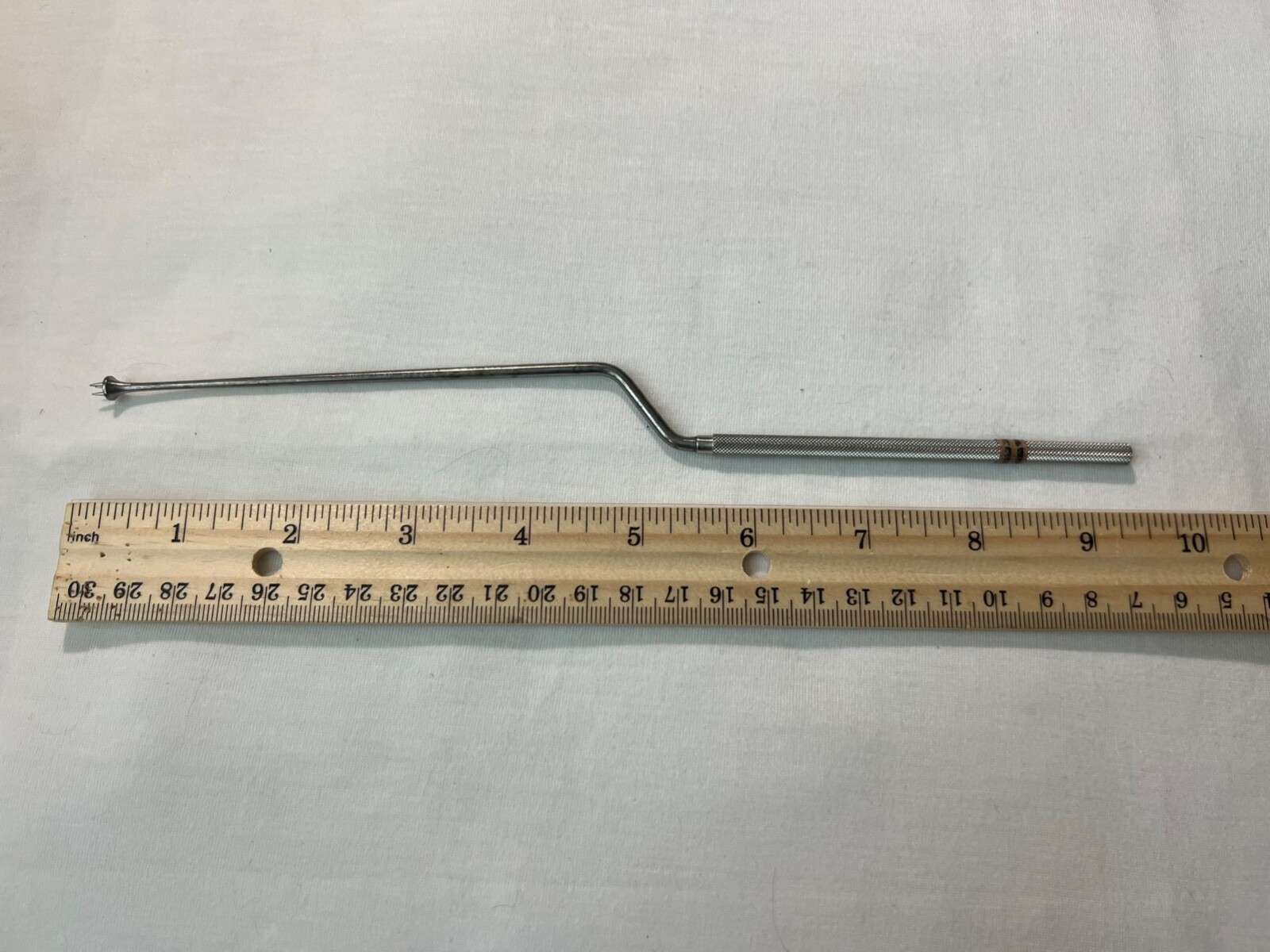 Aesculap FF624R Surgical Hardy Fork 9-5/8″ Length Neurology Spinal