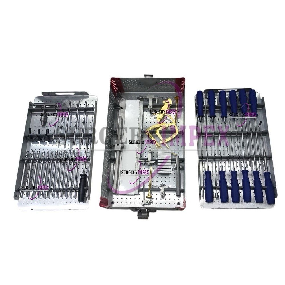 ACL PCL Knee Arthroscopy Surgery Instruments Set Of 48 Pcs A+ German Quality