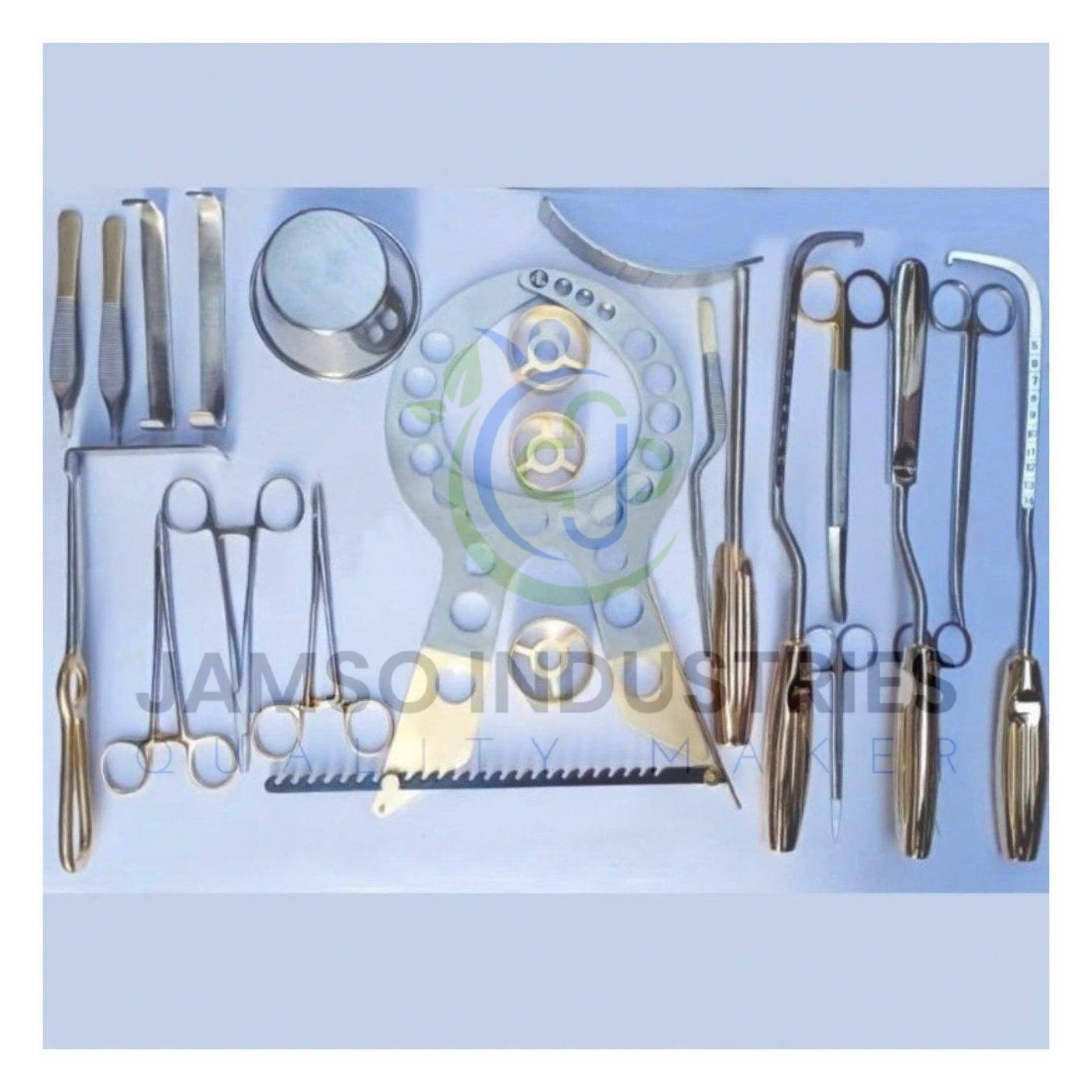 Breast Surgery Instrument Set Solz 24 Pcs German Stainless Steel Surgical Kit