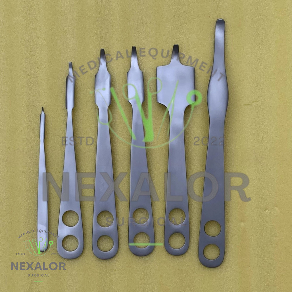 7 Hohmann Retractor Set, German Stainless Steel Surgical, Orthopedic Instruments