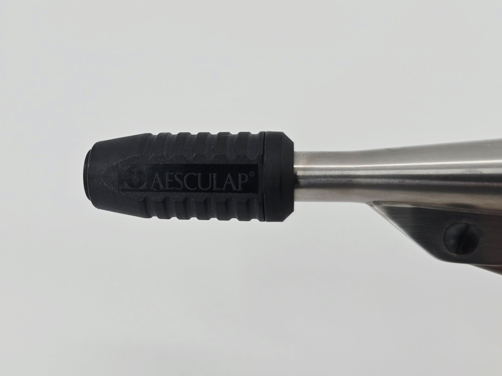 Aesculap PM957R Axial Ring Handle Only w/ Ratchet Lock 6-3/4″