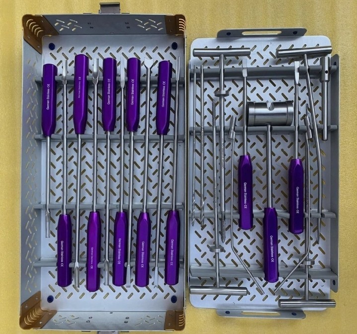 Cement Removal Instruments, Femoral Elevator Cement Removal Set Orthopedic Tools