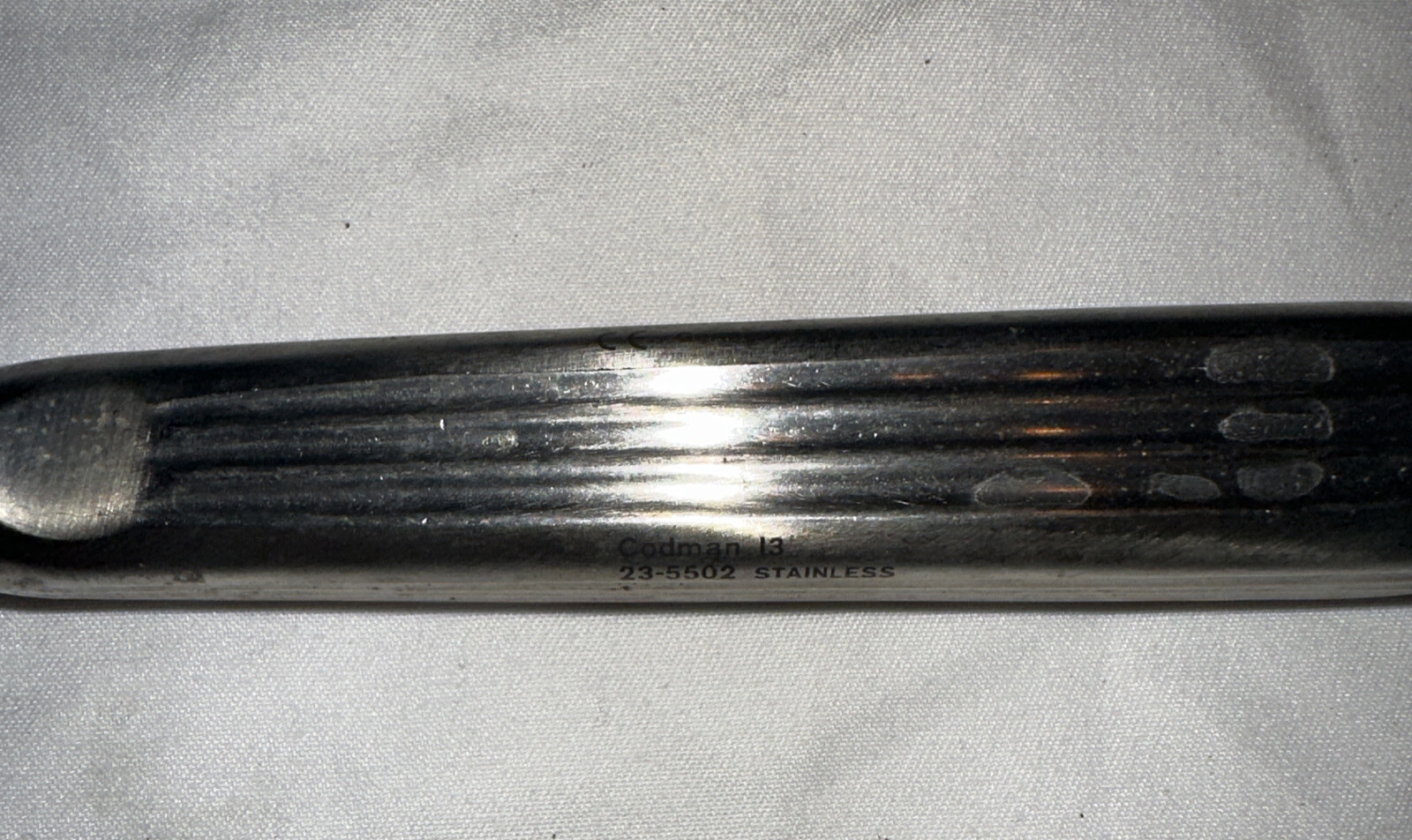 CODMAN 23-5502 Thomas Uterine Curette Blunt Malleable Size No 3