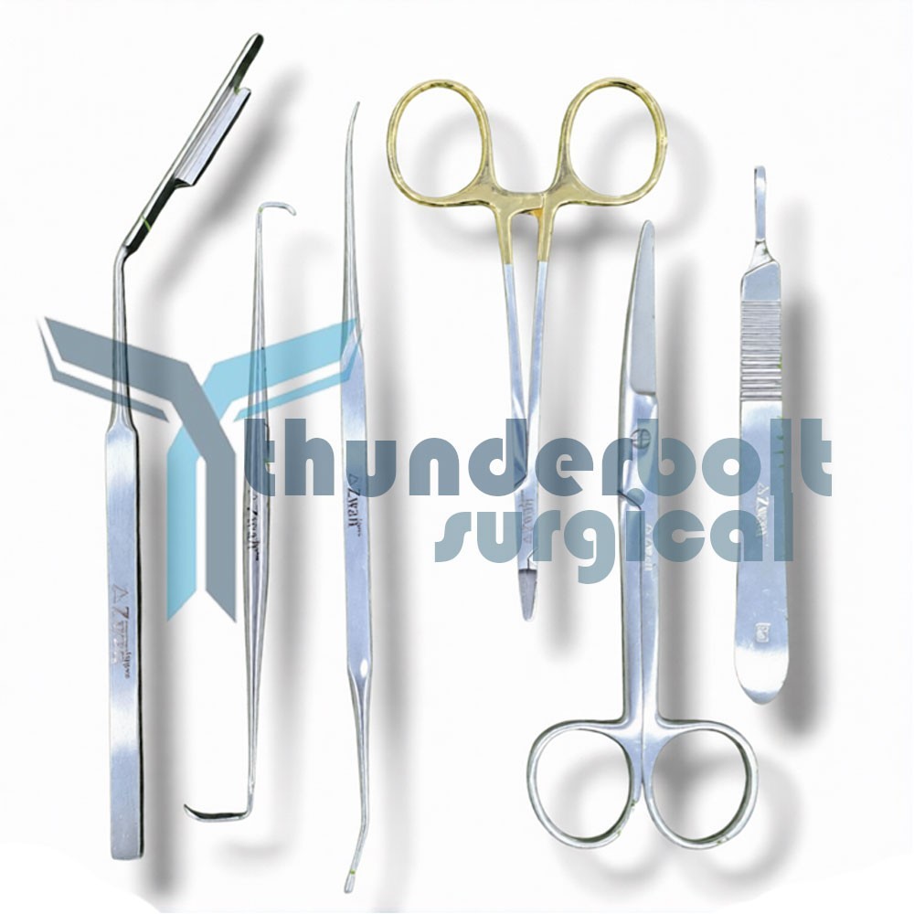 Basic Carpal Tunnel Syndrome Release Hand Palm Surgery Instrumentation Set of 6p