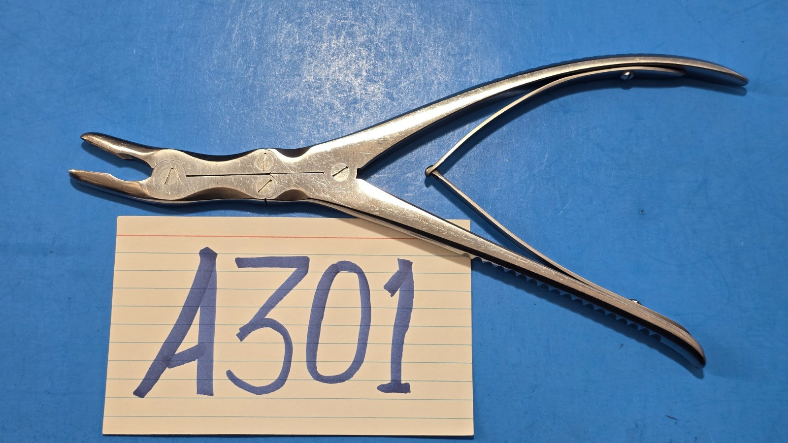 Codman 53-1125 Surgical Orthopedic Leksell Laminectomy Rongeur 8mm Jaw.