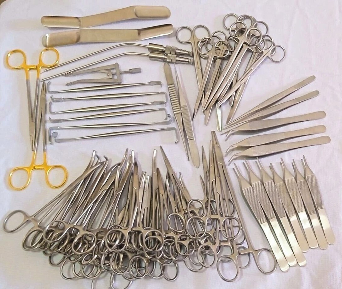 72 Pcs Plastic Surgery Set Surgical instruments Kit