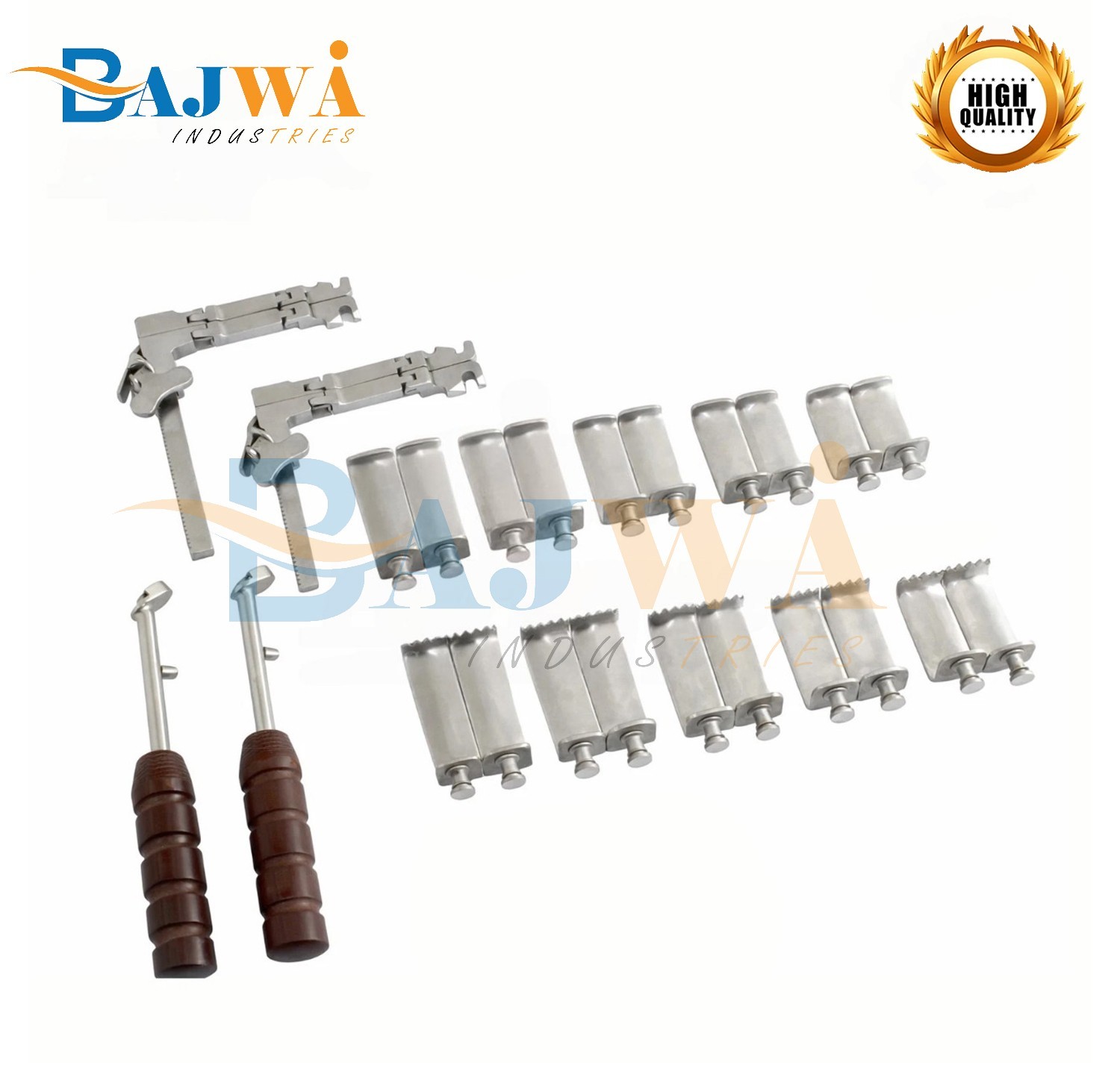 Casper Cervical Vertebral Column Retractor Frame 24 PCs Set