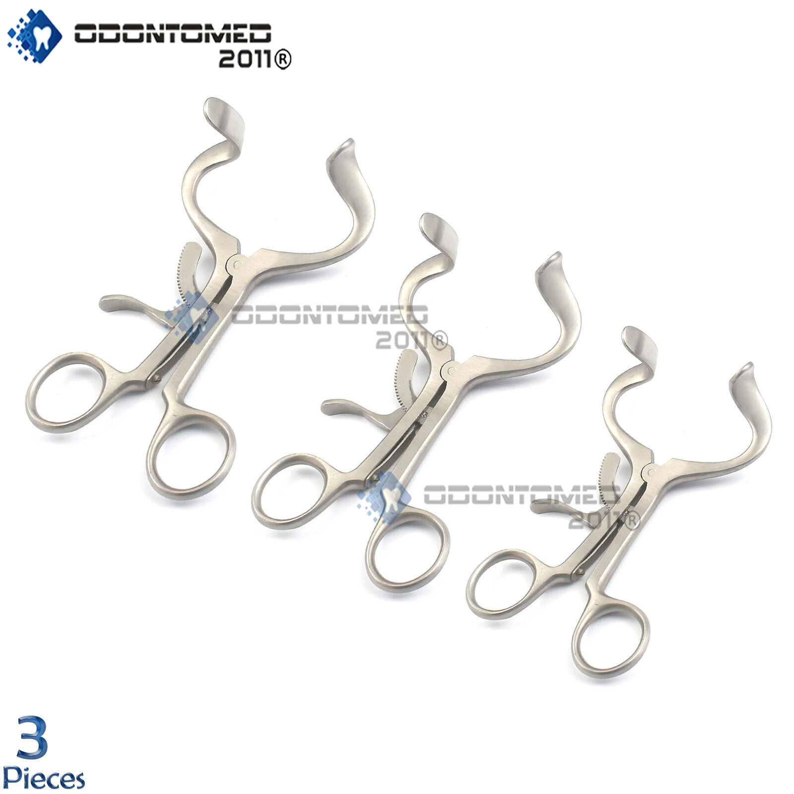 ODM 3 Molt Mouth Gag 3.5″, 4.5″, 5.5″ Surgical Dental Anesthesia Instruments