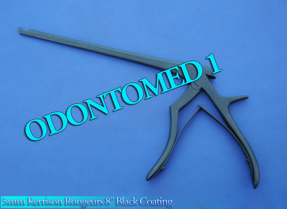 5mm Kerrison Rongeurs 8″ Upward With Black Coating Orthopedic Instruments