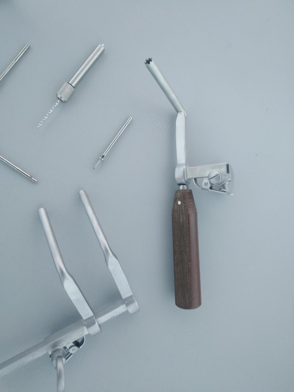 Caspar Cervical Distractor Set Right & Left With Screw Driver Spine Instrument