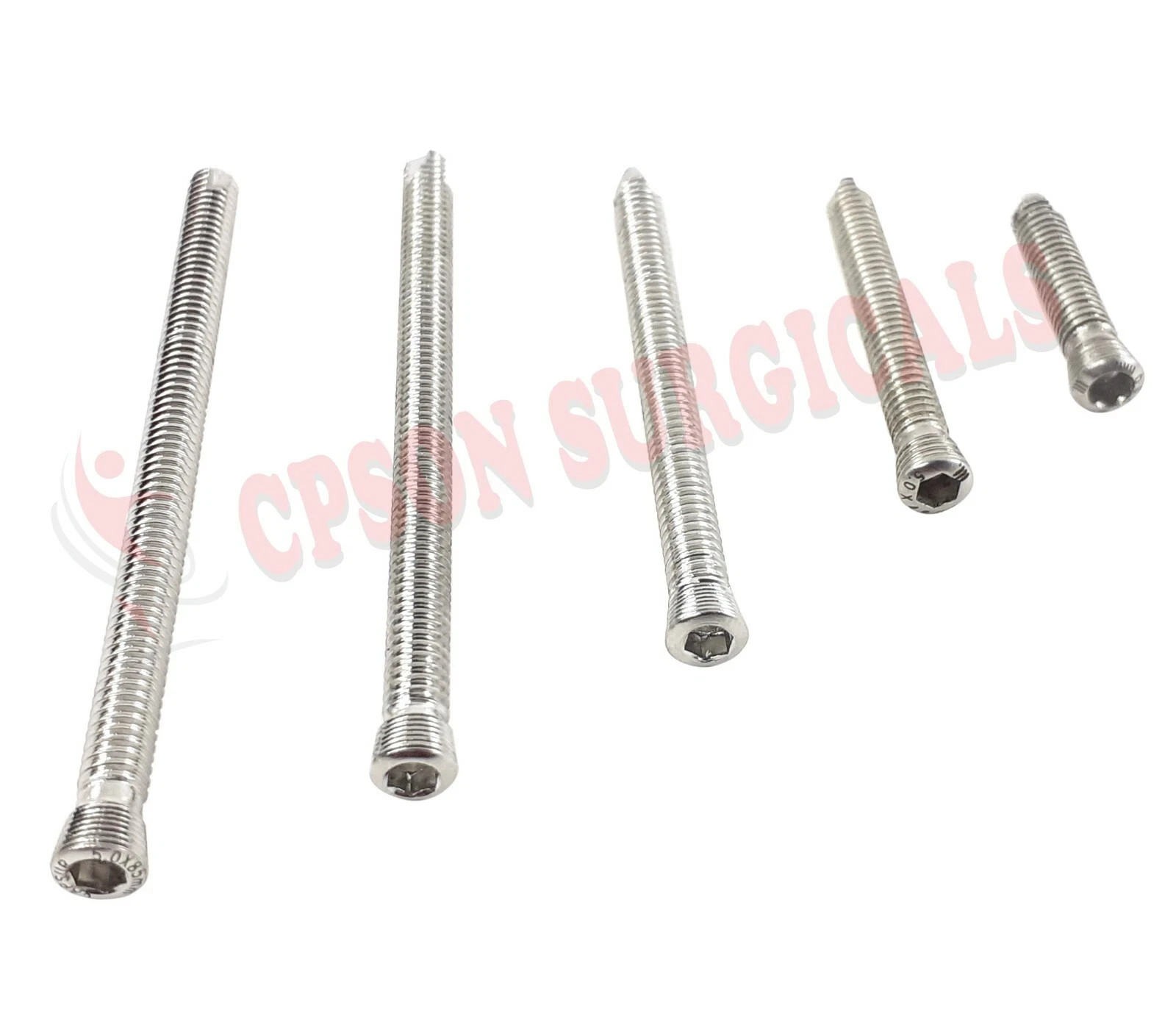 5.0mm LCP Screw lot of 210pcs Veterinary Surgical Instrument