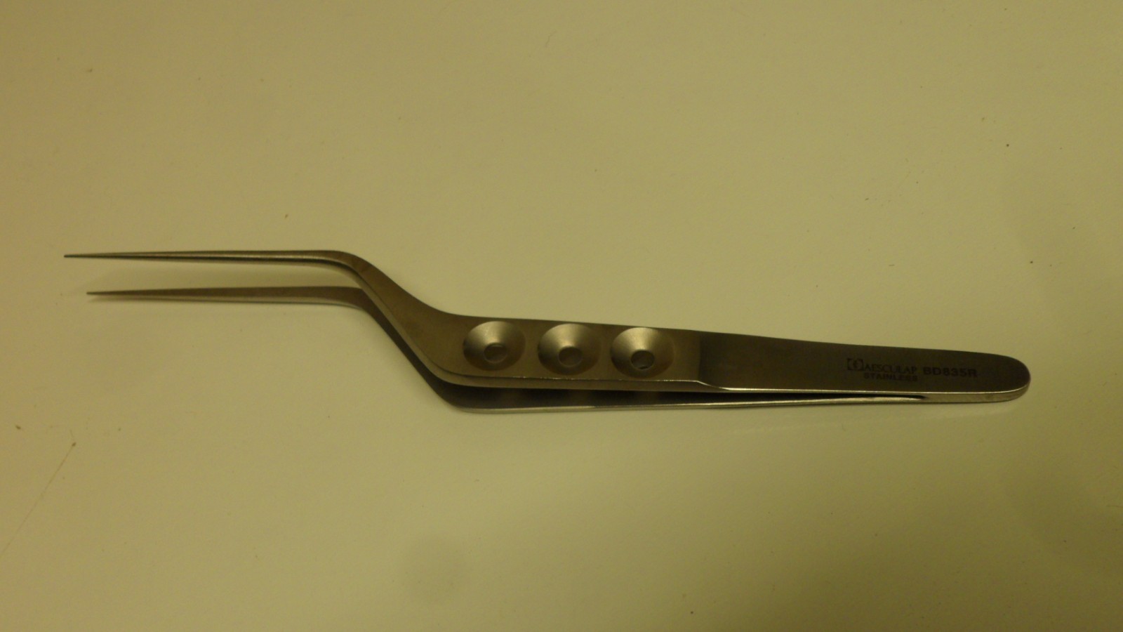 Aesculap BD835R Yasargil Bayonet MicroForm Forceps 7 1/8″ Stainless Good Cond.