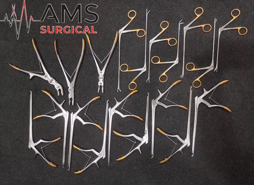 Spine Laminectomy Set Of 19 Pcs Orthopedic Instruments