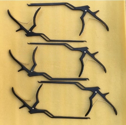Kerrison Bayonet Bone Spine Rongeur, German Orthopedic Instruments Set of 6 PCs