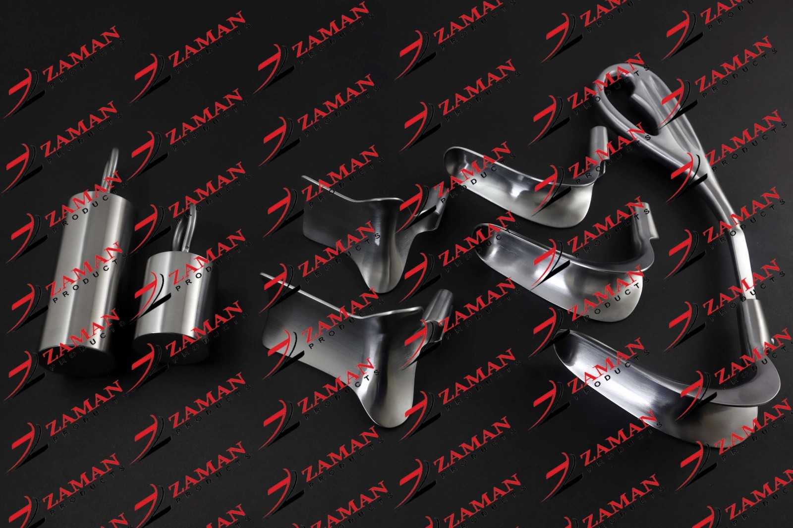 Scherbak vaginal speculum complete 8 PCs Set Surgical Instruments By Zaman Pro