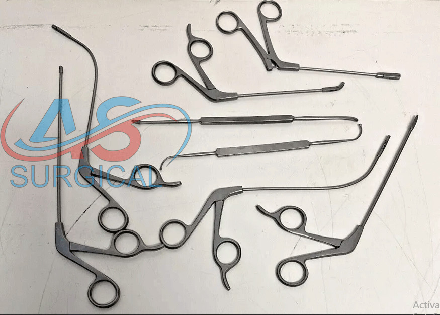 Fess ENT Instruments Set of 8 Pcs Surgical Tools