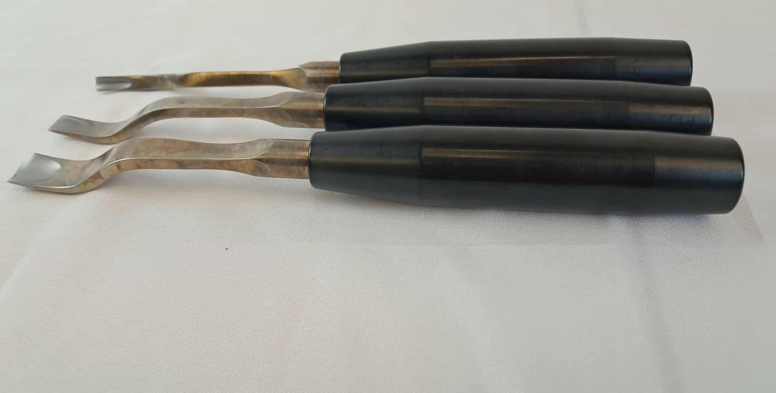 Life Instrument Co. Capener Lamina Gouges 3pc Set 6mm, 11mm, 16mm