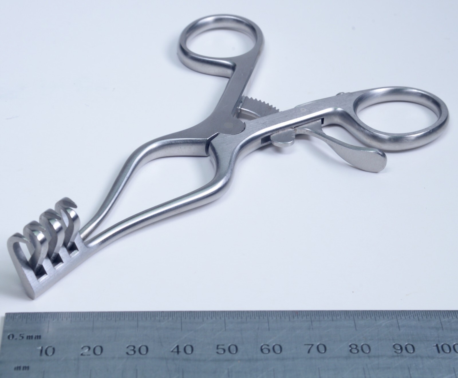Jarit #205-150 Weitlaner Retractor 5½” Stainless Steel Surgical 17mm Prongs 3×4