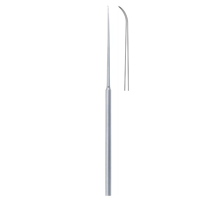2 Rosen Picks, 6.1/4″ (16 cm), Curved 3mm from Tip, Premium, Stainless
