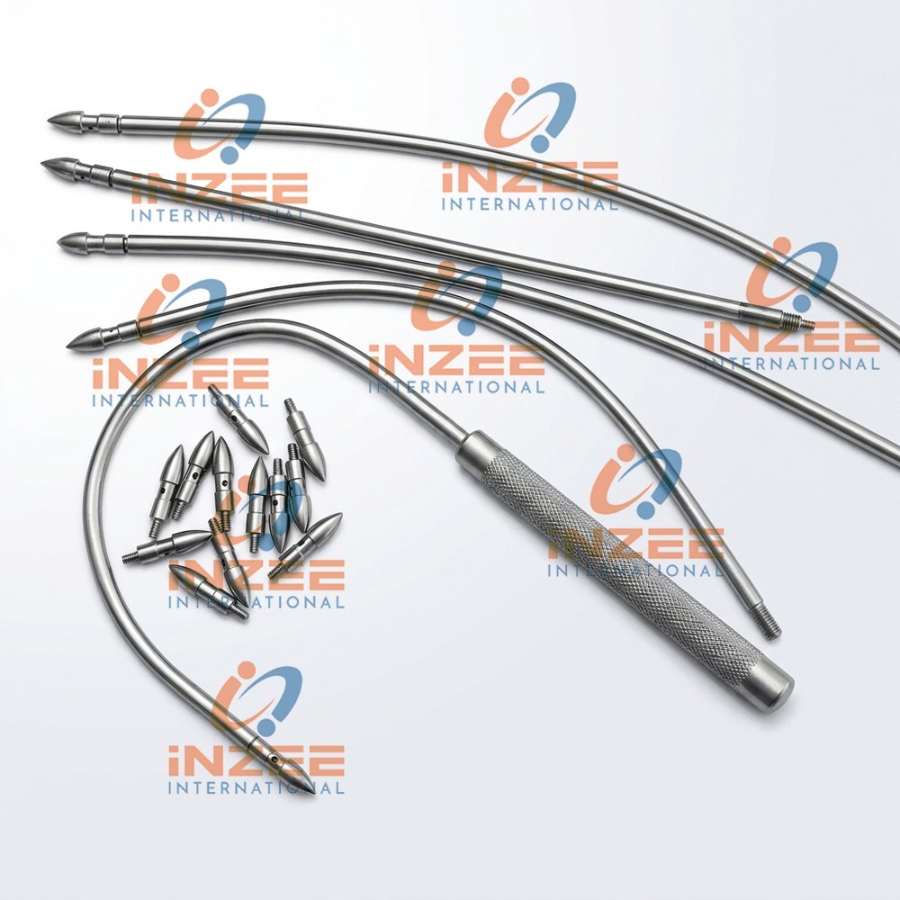 Vascular Set Fistula Tunneler Set of 11 PCs Orthopedic Surgical Instruments IZ