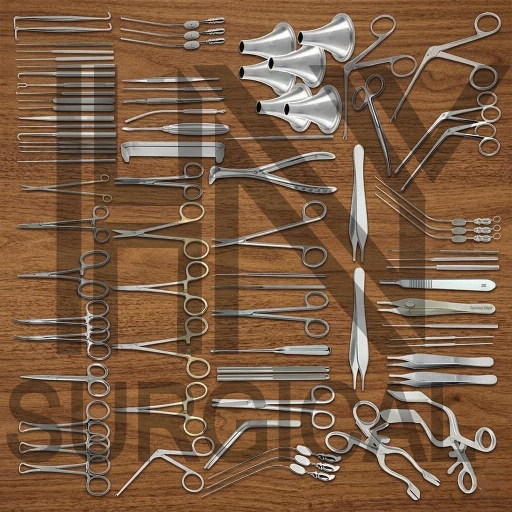 Tympanoplasty Instruments 82 PCs Set Micro Ear Surgery ENT Instruments