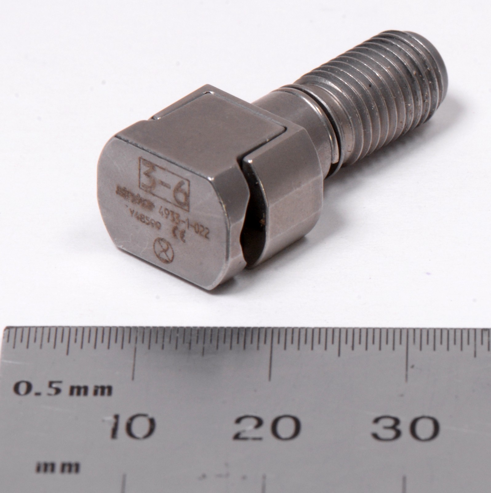 Stryker #4933-1-022 Hoffmann Apex Pin Bolt For 3-6mm Pins LRF Surgical