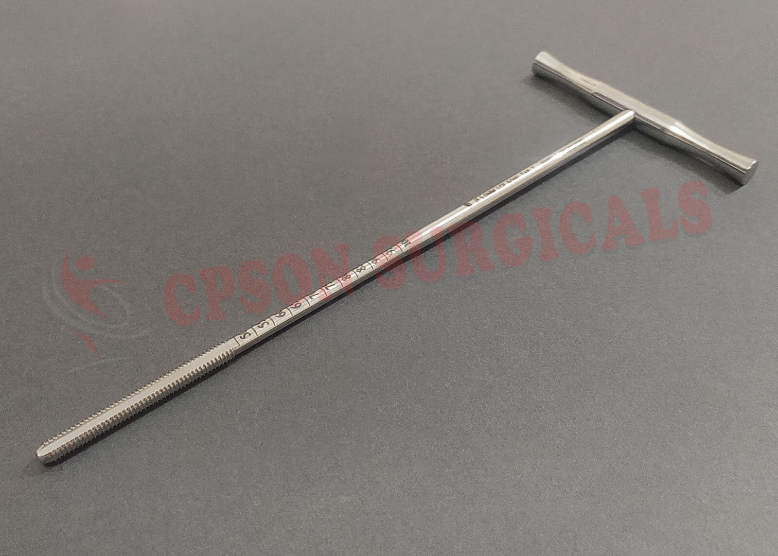 5pc Set of Veterinary T Handle Tap 5.0mm LCP New Premium Quality Stainless Steel