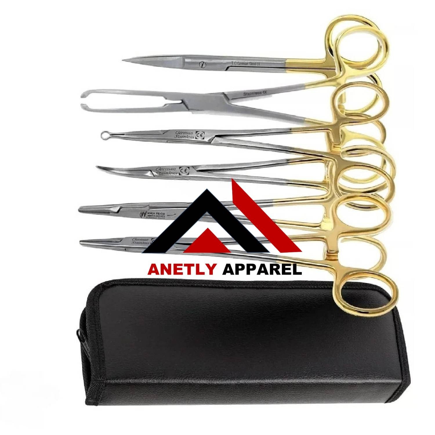 6 Piece German Sutureless Vasectomy Meatotomy Set Urology Surgical Instruments