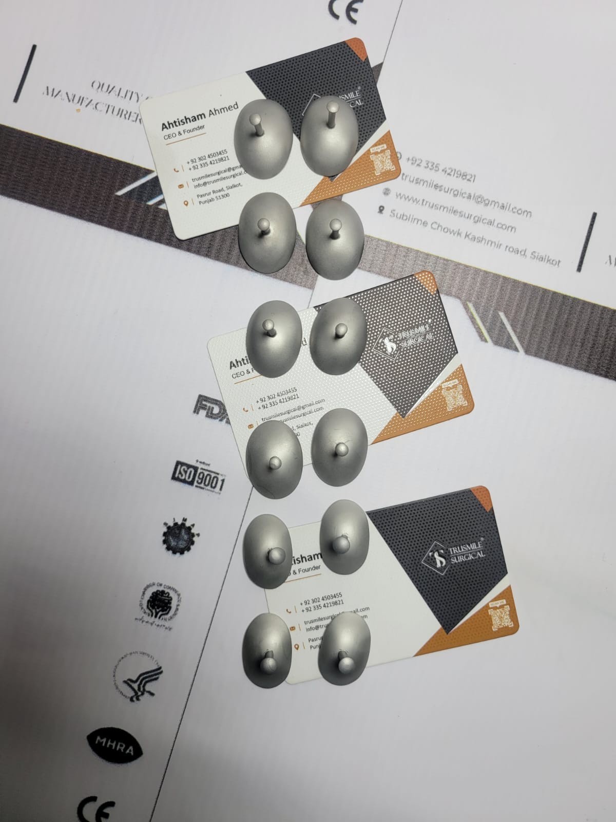 New Lot of 12 pcs Corneal Shield Laser Eye Shield Corneal Protector Stainless