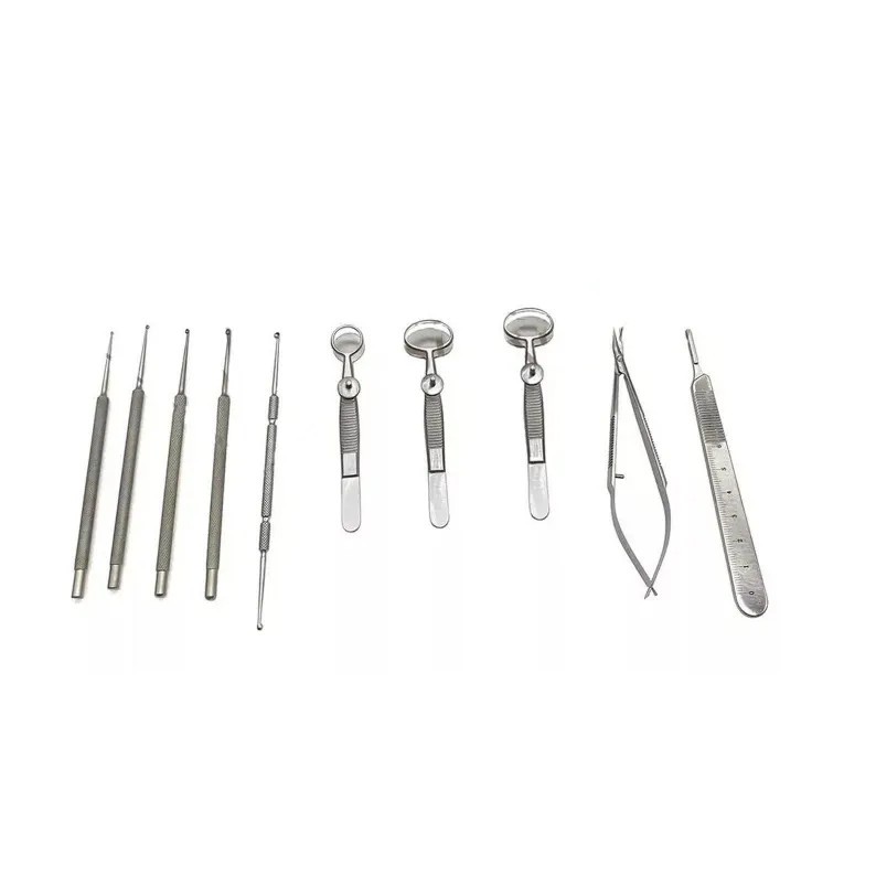 Precision Stainless Steel Metal Tool Kit with Storage Box Professional Multi-P