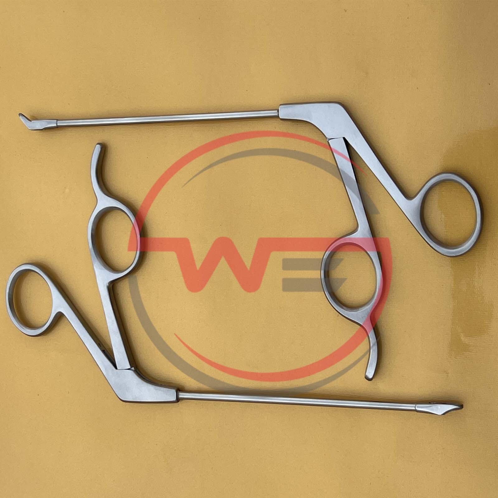 Gruenwald-Henke Nasal Cutting Forceps, Through-cutting 13CM Length 2 Pcs Set ENT