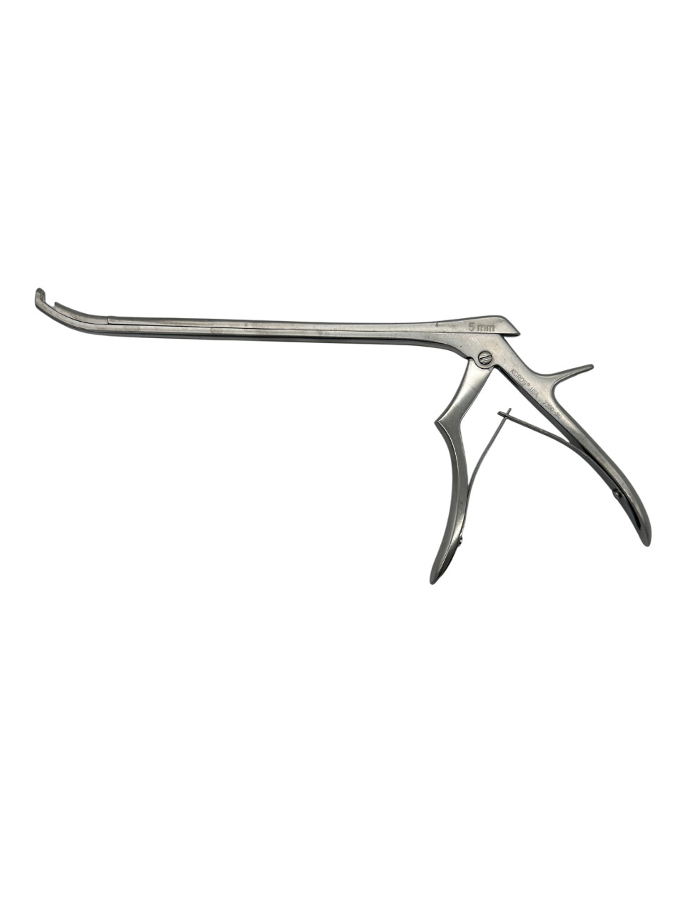 Koros 7390-80 Foramenotomy Rongeur, 5mm, 40 Degrees Curved Up, 8″