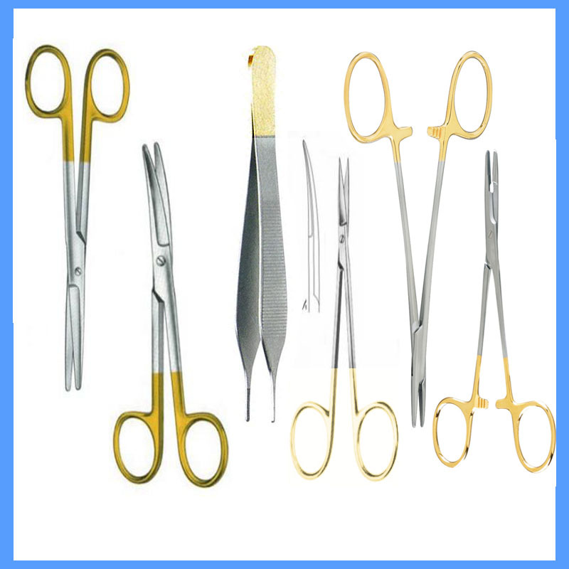 25 SURGICAL INSTRUMENTS WITH TUNGSTEN CARBIDE INSERTS
