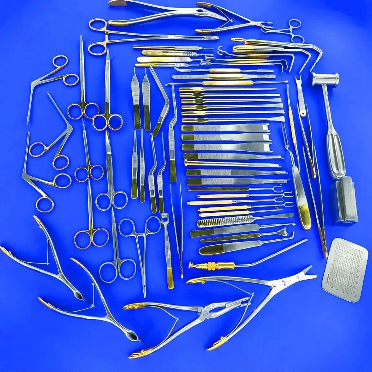 73 Pieces Plastic Surgery & Rhinoplasty Instrument Set From Raw to Fine CE
