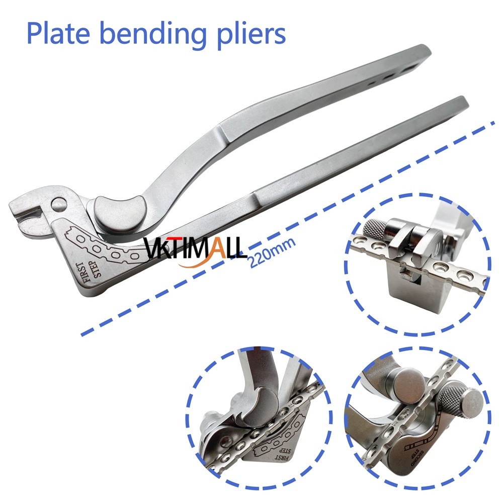 Multifunctional AO Bone Plate Bender for Reconstruction Instruments 22cm